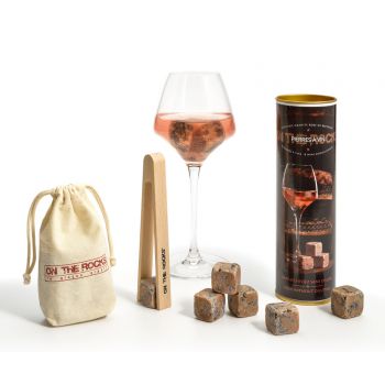 Coffret 6 glaçons granit   pince